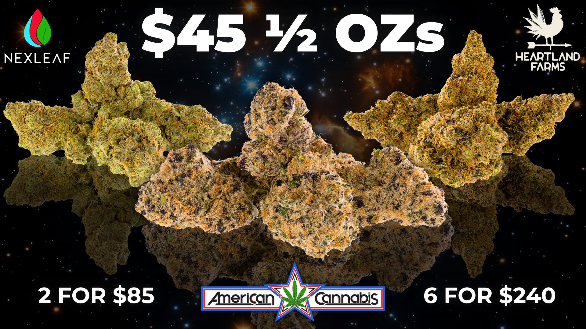 $45 Half OZ - B2/$85