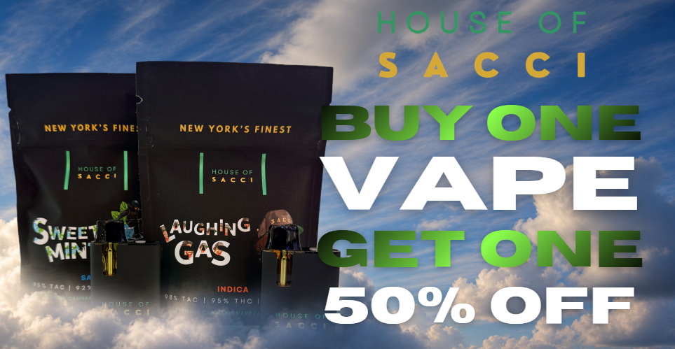 Sacci | AIO Vape | BOGO 50%