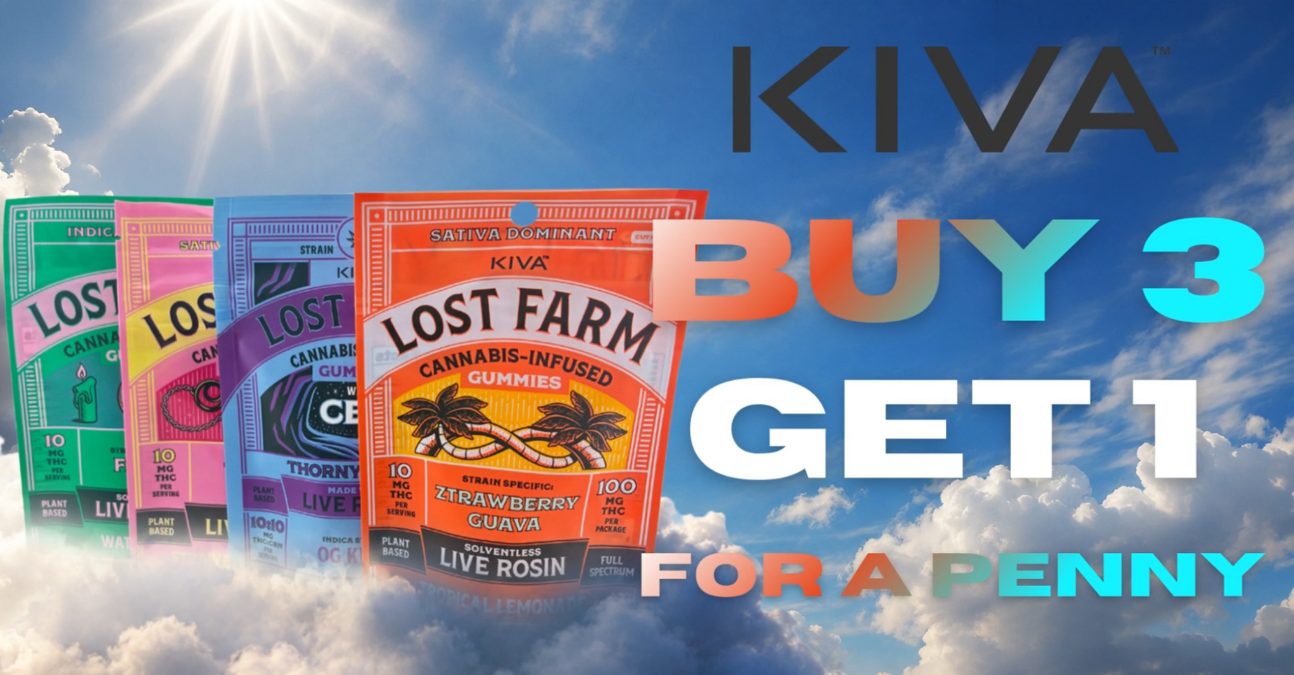 Lost Farms Buy 3 get 1 Free