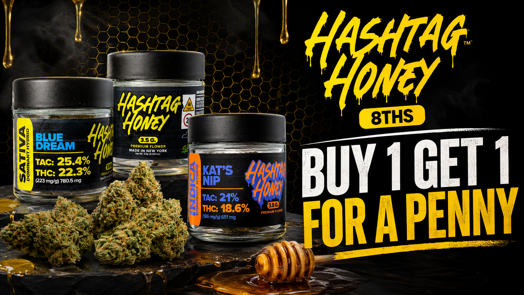 Hashtag Honey BOGO