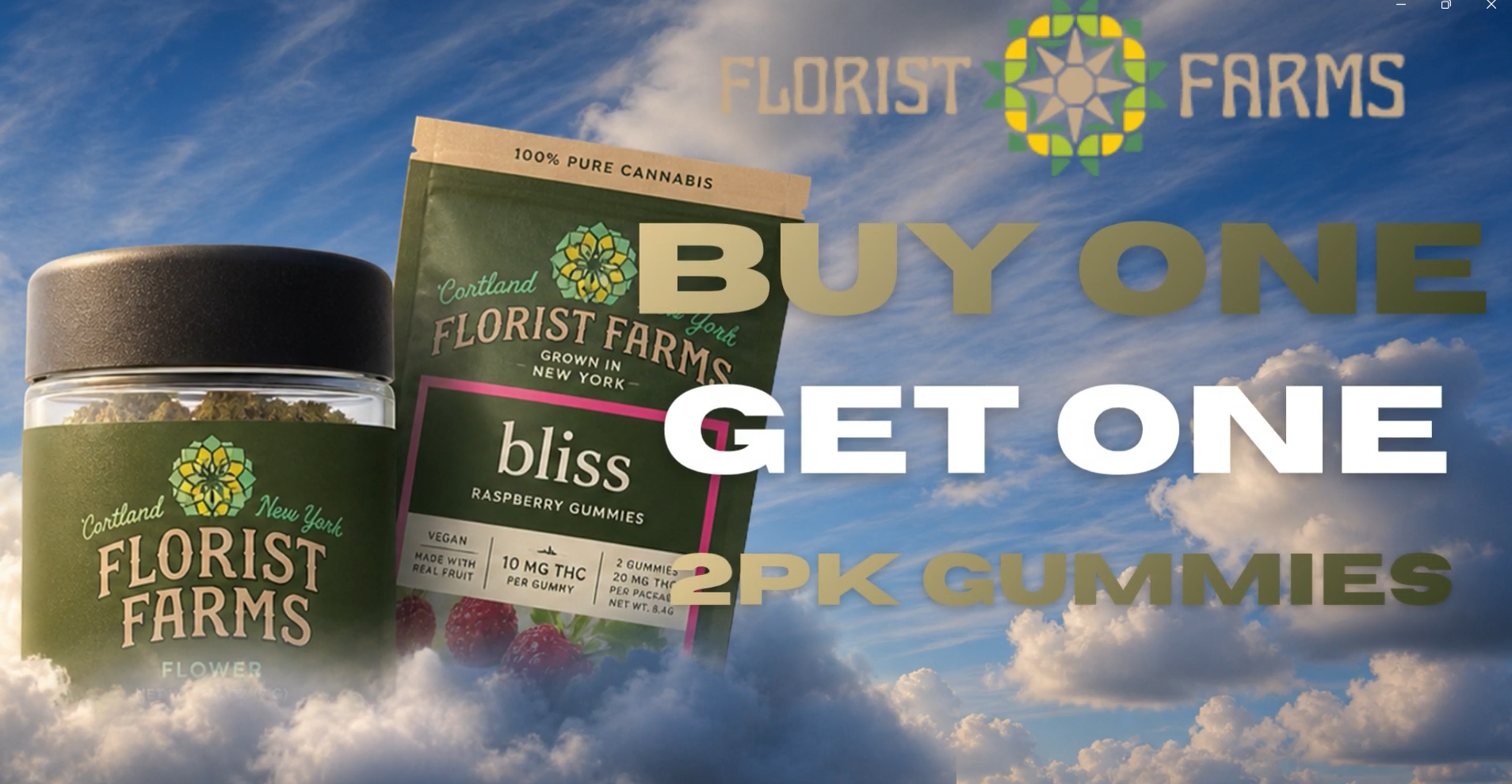 Florist Farms Buy Anything Get (2pk Gummy)